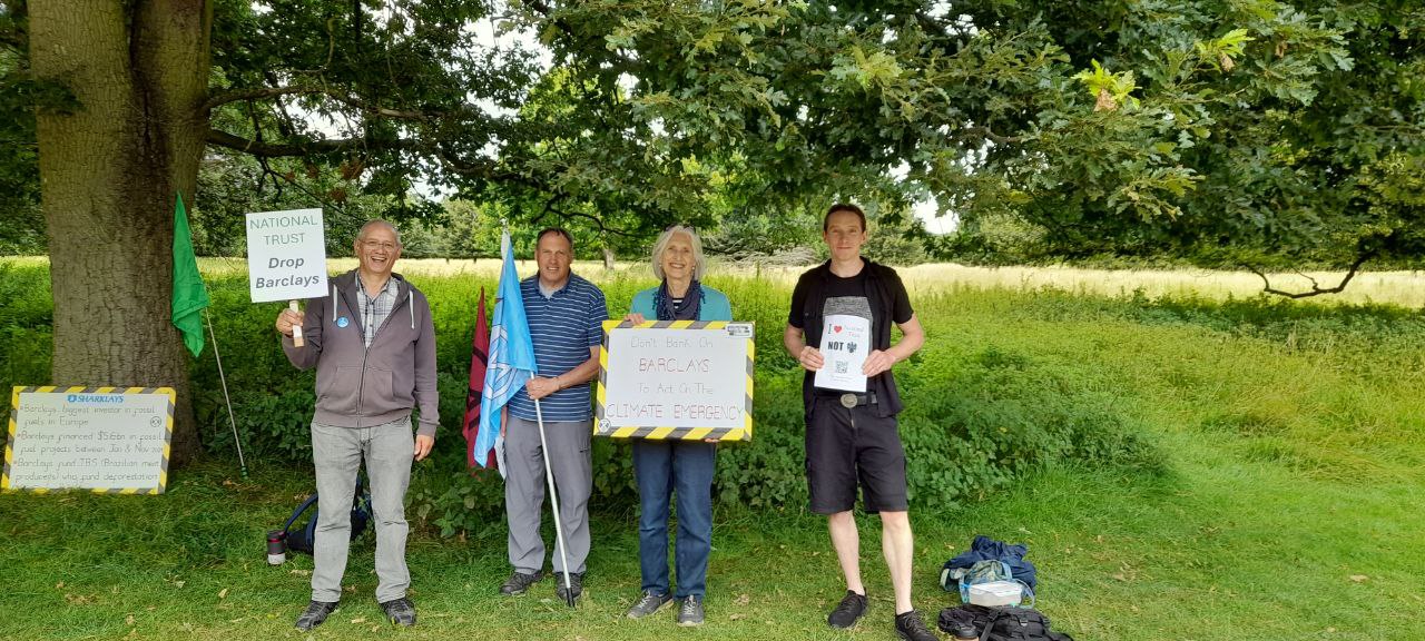 National Trust Drop Barclays!