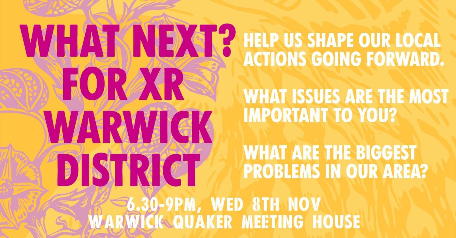 What next for Extinction Rebellion Warwick District?