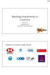 Banking Investments in Coventry
